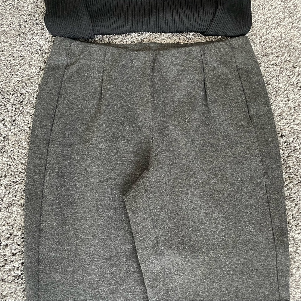 J. Jill Ponte Slim Leg Gray Pull on Leggings/Pants XS - Picture 4 of 10